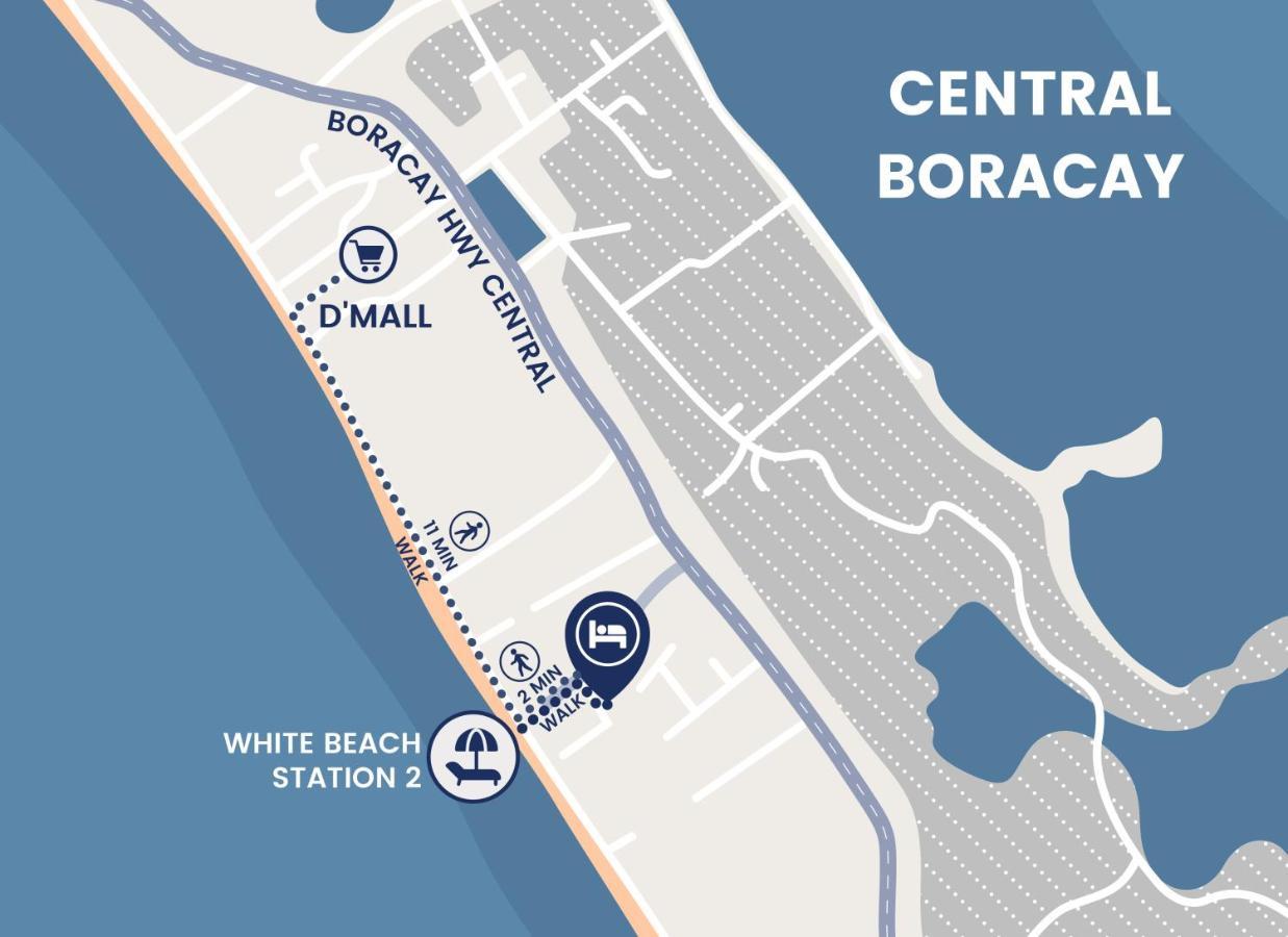 White Shamrock Beach Hotel Balabag  Esterno foto